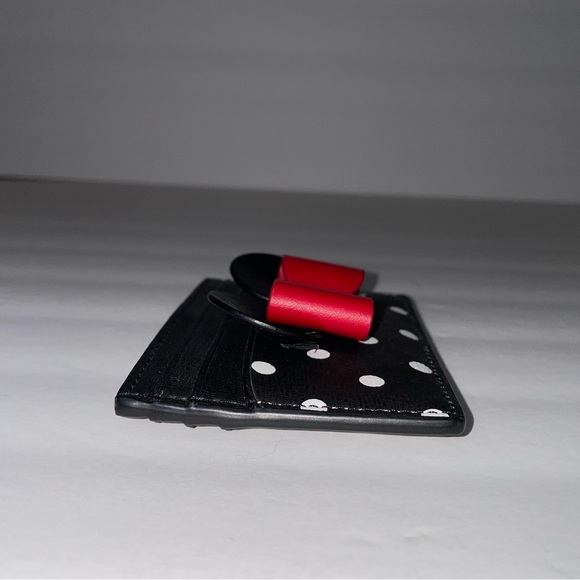 NWT Kate Spade x Disney Minnie Mouse Bow Card Holder - Picture 9 of 9